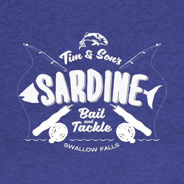 Tim and Sons Sardine Bait and Tackle by MindsparkCreative